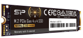 SILICON POWER Dysk SSD US75 4TB M.2 PCIe Gen4x4 NVMe 1.4 7000/6500 MB/s - SP04KGBP44US7505 - Zdjęcie 4