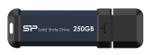 SILICON POWER Dysk zewnętrzny SSD MS60 250GB USB 3.2 600/500MB/s - SP250GBUF3S60V1B - Zdjęcie 1