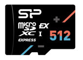 SILICON POWER Karta pamięci microSDXC 512GB Express 7.1, PCIe Gen 3x1, NVMe, 880MB/s - SP512GBSTEI31V10 - Zdjęcie 1