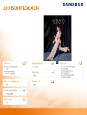 SAMSUNG Monitor wielkoformatowy 115 cali QH115F LH115QHFEBGXEN  - LH115QHFEBGXEN - Zdjęcie 2