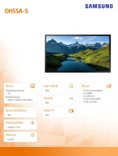 SAMSUNG Monitor wielkoformatowy 55 cali OH55A-S LH55OHAESGBXEN - LH55OHAESGBXEN - Zdjęcie 8