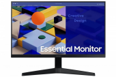 SAMSUNG Monitor 24 cale LS24C310EAUXEN IPS 1920x1080 FHD 16:9 1xD-sub 1xHDMI 5 ms (GTG) płaski 2 lata d2d - LS24C310EAUXEN - Zdjęcie 1