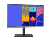SAMSUNG Monitor 24 cale LS24C430GAUXEN IPS 1920x1080 FHD 16:9 1xD-sub 1xHDMI 1xDP 4xUSB 3.0 4ms 100Hz HAS+PIVOT płaski 3 lata on-site - LS24C430GAUXEN - Zdjęcie 3