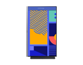 SAMSUNG Monitor 24 cale LS24C430GAUXEN IPS 1920x1080 FHD 16:9 1xD-sub 1xHDMI 1xDP 4xUSB 3.0 4ms 100Hz HAS+PIVOT płaski 3 lata on-site - LS24C430GAUXEN - Zdjęcie 4