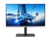 SAMSUNG Monitor 24 cale LS24C430GAUXEN IPS 1920x1080 FHD 16:9 1xD-sub 1xHDMI 1xDP 4xUSB 3.0 4ms 100Hz HAS+PIVOT płaski 3 lata on-site - LS24C430GAUXEN - Zdjęcie 9