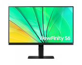 SAMSUNG Monitor 24 cale ViewFinity S60D IPS 2560x1440 WQHD 16:9 1xHDMI 1xDP 3xUSB 3.0 5ms PinP/PbyP 100Hz HAS+PIV płaski 3YOn-Site - LS24D600EAUXEN - Zdjęcie 10