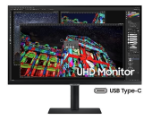 SAMSUNG Monitor 27 cali LS27A800UNPXEN IPS 3840x2160 UHD 16:9 1xHDMI 1xUSB-C (90W) 1xDP 3xUSB 3.0 5ms HAS+PIVOT głośniki płaski 3 lata on-site - LS27A800UNPXEN - Zdjęcie 5