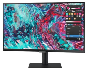 SAMSUNG Monitor  27 cali LS27B800TGUXEN IPS 3840x2160 UHD 16:9   1xHDMI 2xTB 4.0 (90W/15W)  3xUSB 3.0 LAN (RJ45) 5ms HAS+PIVOT głośniki płaski 3 lata on-site - LS27B800TGUXEN - Zdjęcie 6