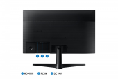 SAMSUNG Monitor 27 cali LS27C310EAUXEN IPS 1920x1080 FHD 16:9 1xD-sub 1xHDMI 5 ms (GTG) płaski  2 lata d2d - LS27C310EAUXEN - Zdjęcie 7