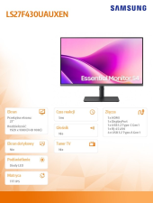 SAMSUNG Monitor 27 cali LS27F430UAUXEN - LS27F430UAUXEN - Zdjęcie 7
