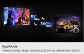 SAMSUNG Monitor Odyssey G8 27 cali LS27HG806EFXEN  - LS27HG806EFXEN - Zdjęcie 6