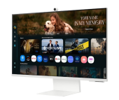 SAMSUNG Monitor 32 cale Smart M8 M80F VA 3840x2160 UHD 16:9 1xHDMI 1xUSB-C 1xUSB-A 4ms 60Hz Smart TV płaski 3Y2d2 (LS32FM801UUXDU) - LS32FM801UUXDU - Zdjęcie 8