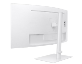 SAMSUNG Monitor 34 cale LS34C650TAUXEN VA 3440x1440 UWQHD 21:9 1xHDMI 1xDP 2xTB 4.0(90W/15W) 3xUSB 3.0 LAN(RJ45) 5ms 100Hz HAS+PIV zakrzyw. gł. biały 3YOnS - LS34C650TAUXEN - Zdjęcie 3