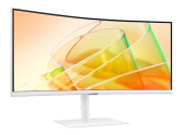 SAMSUNG Monitor 34 cale LS34C650TAUXEN VA 3440x1440 UWQHD 21:9 1xHDMI 1xDP 2xTB 4.0(90W/15W) 3xUSB 3.0 LAN(RJ45) 5ms 100Hz HAS+PIV zakrzyw. gł. biały 3YOnS - LS34C650TAUXEN - Zdjęcie 5