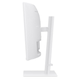 SAMSUNG Monitor 34 cale LS34C650TAUXEN VA 3440x1440 UWQHD 21:9 1xHDMI 1xDP 2xTB 4.0(90W/15W) 3xUSB 3.0 LAN(RJ45) 5ms 100Hz HAS+PIV zakrzyw. gł. biały 3YOnS - LS34C650TAUXEN - Zdjęcie 9