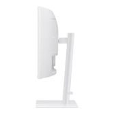 SAMSUNG Monitor 34 cale LS34C650TAUXEN VA 3440x1440 UWQHD 21:9 1xHDMI 1xDP 2xTB 4.0(90W/15W) 3xUSB 3.0 LAN(RJ45) 5ms 100Hz HAS+PIV zakrzyw. gł. biały 3YOnS - LS34C650TAUXEN - Zdjęcie 12