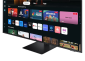SAMSUNG Monitor 43 cale SMART M70D VA 3840x2160 UHD 16:9 2xHDMI 3xUSB 2.0 1xUSB-C (65W) 4ms 60Hz WiFi/BT głośniki płaski 2Yd2d - LS43DM702UUXDU - Zdjęcie 3