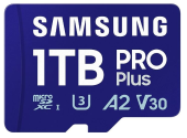 SAMSUNG Karta microSD MB-MD1T0SA/WW 1TB PRO+ + adapter MB-MD1T0SA/EU - MB-MD1T0SA/EU - Zdjęcie 1