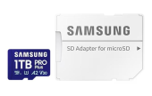 SAMSUNG Karta microSD MB-MD1T0SA/WW 1TB PRO+ + adapter MB-MD1T0SA/EU - MB-MD1T0SA/EU - Zdjęcie 4