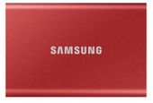 SAMSUNG Dysk Portable T7 1TB USB3.2 GEN.2 czerwony - MU-PC1T0R/WW - Zdjęcie 1