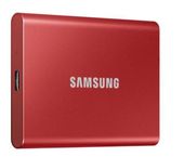 SAMSUNG Dysk Portable T7 1TB USB3.2 GEN.2 czerwony - MU-PC1T0R/WW - Zdjęcie 2