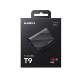 SAMSUNG Dysk zewnętrzny SSD T9 4TB USB3.2 GEN.2 czarny - MU-PG4T0B/EU - Zdjęcie 5