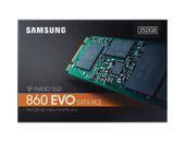 SAMSUNG Dysk SSD 860EVO M.2 Sata MZ-N6E250BW 250G - MZ-N6E250BW - Zdjęcie 8