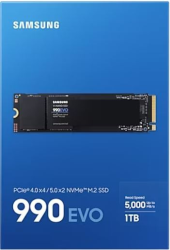 SAMSUNG Dysk SSD 1TB 990EVO Gen4.0x4 NVMeMZ-V9E1T0BW  - MZ-V9E1T0BW - Zdjęcie 4