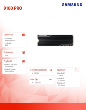 SAMSUNG Dysk SSD  SSD PRO Heatsink NVMe MZ-VAP2T0CW - MZ-VAP2T0CW - Zdjęcie 4