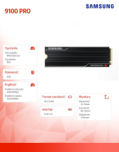 SAMSUNG Dysk SSD 9100 PRO 8TB NVMe MZ-VAP8T0BW  - MZ-VAP8T0BW - Zdjęcie 4