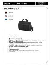 SAMSONITE GUARDIT 2.0 TORBA NA LAPTOPA 13.3 NIEBIESKI - CM5-01-002 - Zdjęcie 2