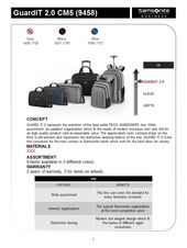 SAMSONITE GUARDIT 2.0 TORBA NA LAPTOPA 13.3 NIEBIESKI - CM5-01-002 - Zdjęcie 3