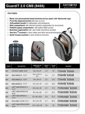SAMSONITE GUARDIT 2.0 TORBA NA LAPTOPA 13.3 NIEBIESKI - CM5-01-002 - Zdjęcie 4