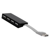 TARGUS 4-Port USB Hub USB 2.0 Black  - ACH114EU - Zdjęcie 2