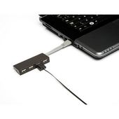 TARGUS 4-Port USB Hub USB 2.0 Black  - ACH114EU - Zdjęcie 3