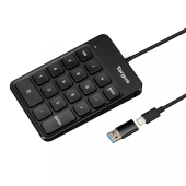 TARGUS Klawiatura numeryczna USB Wired Numeric EcoSmart Keypad - AKP13GL - Zdjęcie 1