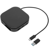 TARGUS Stacja dokująca Universal DisplayLink USB-C Dual Monitor Travel - DOCK116GLZ - Zdjęcie 2