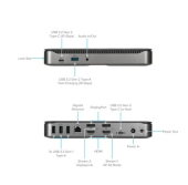 TARGUS Stacja dokująca Hybrid DisplayLink & DP Alt Mode USB-C Quad 4K 100 W Power Delivery  - DOCK710EUZ - Zdjęcie 2