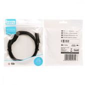 TB Kabel USB AM-BM 1.8 czarny  - AKTBXKU1PABW18B - Zdjęcie 2