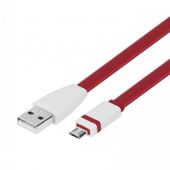 TB Kabel USB-Micro USB 1m burgundowy - AKTBXKU2FBAW10M - Zdjęcie 1