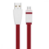 TB Kabel USB-Micro USB 1m burgundowy - AKTBXKU2FBAW10M - Zdjęcie 3