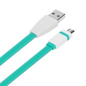 TB Kabel USB-Micro USB 1m. zielony - AKTBXKU2FBAW10Z - Zdjęcie 2