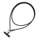 TB Kabel 2w1 USB C smycz 1m czarny - AKTBXKUCCSMY10B - Zdjęcie 1