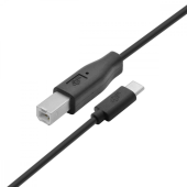 TB Kabel USB CM-BM 1.8m czarny drukarkowy - AKTBXKUCPABW18B - Zdjęcie 3