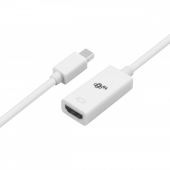 TB Adapter Mini DisplayPort M - HDMI F biały - AKTBXVAMDPMHMAW - Zdjęcie 2