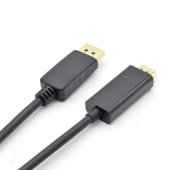 TB DisplayPort - HDMI Kabel 1.8m. czarny  - AKTBXVDMHMDP18B - Zdjęcie 3