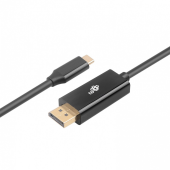 TB Kabel USB C - Displayport 2m czarny - AKTBXVDUSBCDP2B - Zdjęcie 2