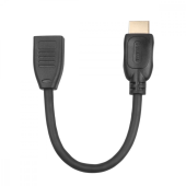 TB Kabel HDMI F-M 15 cm v2.0. przedłużacz - AKTBXVH1F20G15B - Zdjęcie 1