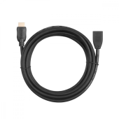 TB Kabel HDMI v2.0 F-M pozłacany 3m przedłużacz  - AKTBXVH1F20G30B - Zdjęcie 1
