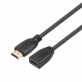 TB Kabel HDMI v2.0 F-M pozłacany 3m przedłużacz  - AKTBXVH1F20G30B - Zdjęcie 2
